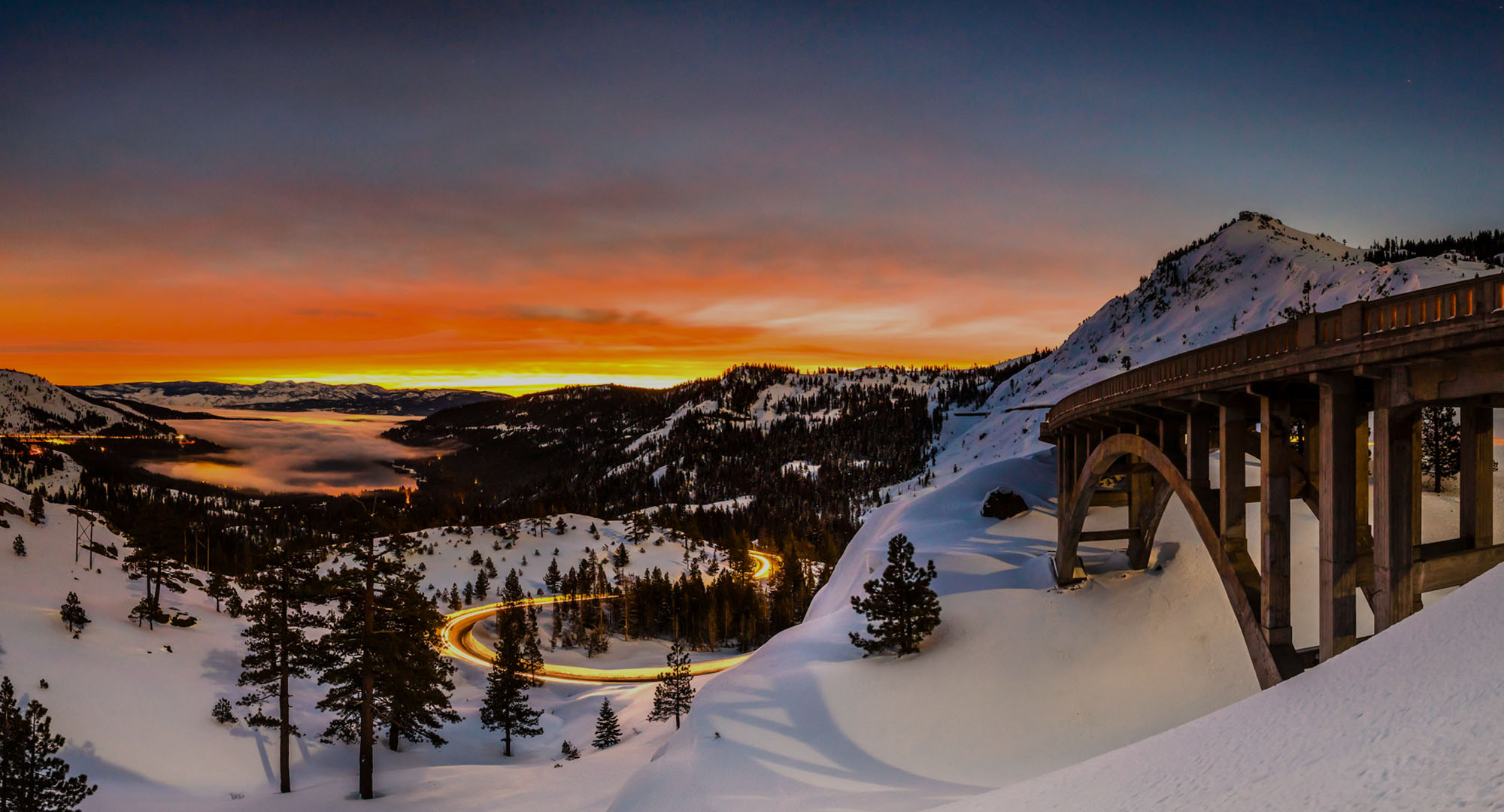 donner lake sunsrise