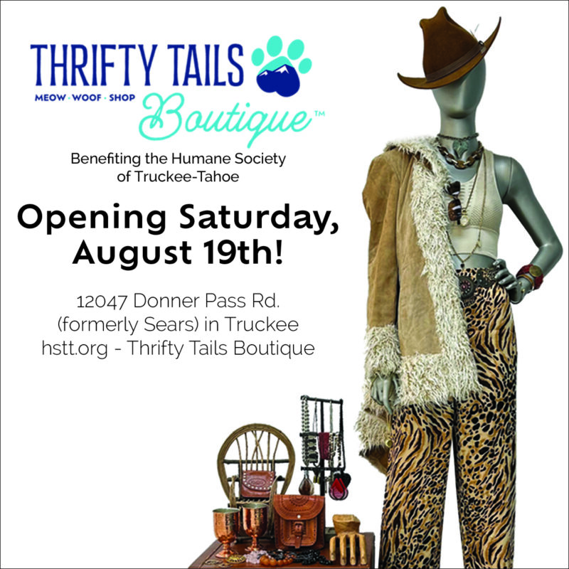 The Humane Society of Truckee-Tahoe Opens Thrifty Tails Boutique!