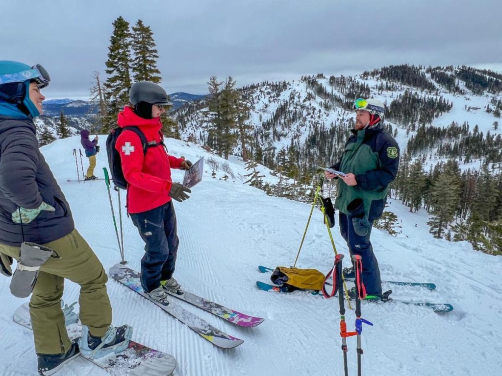 Ski with a Ranger FEatured image showing the Ski with a Ranger program