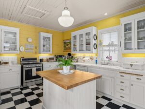 Historic home at 10114 East Jibboom Street in downtown Truckee, California, featured in a Dickson Realty article about Mills Act properties.